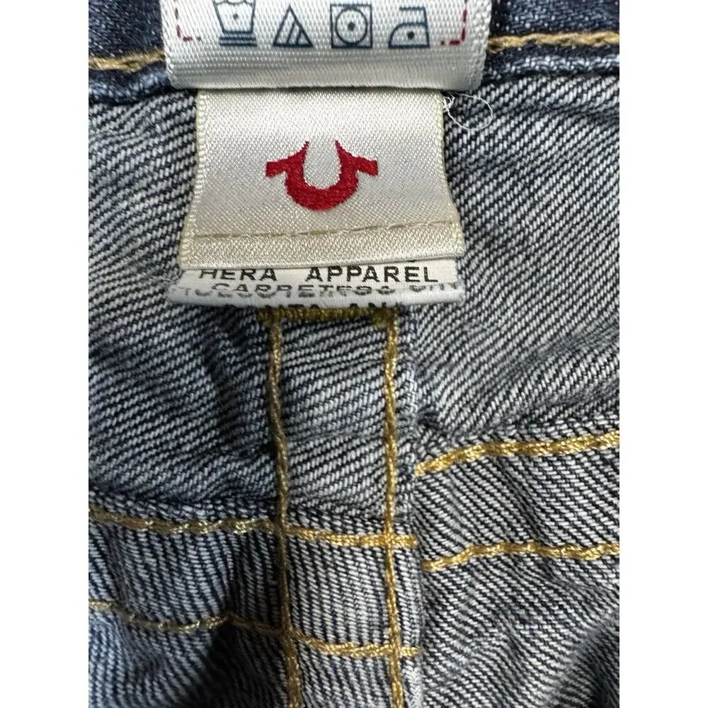 True Religion Straight WFLP Premium Basic Jeans Y2K World Tour Mens 38